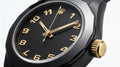 CS008 Black Edition — 4-Piece Jewelry Set with Octagon Watch, Necklace, Bracelet & Ring